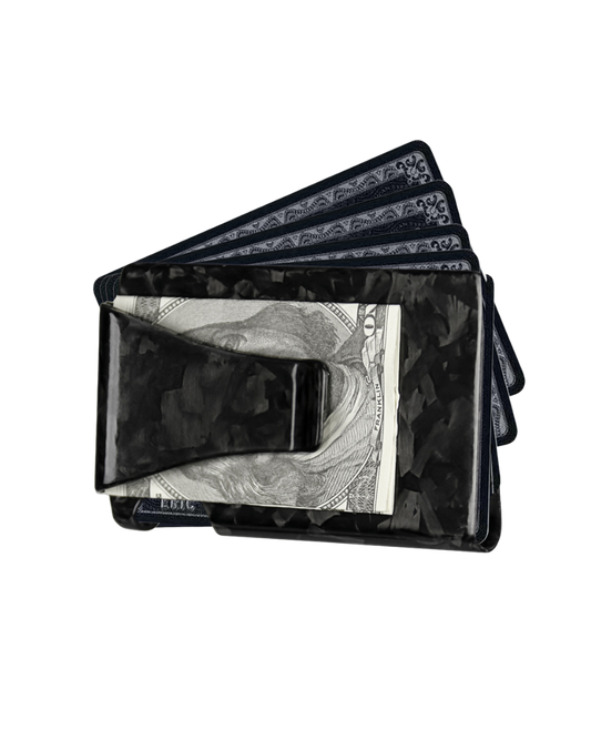 Carbon Fiber Money Clip & Card Holder