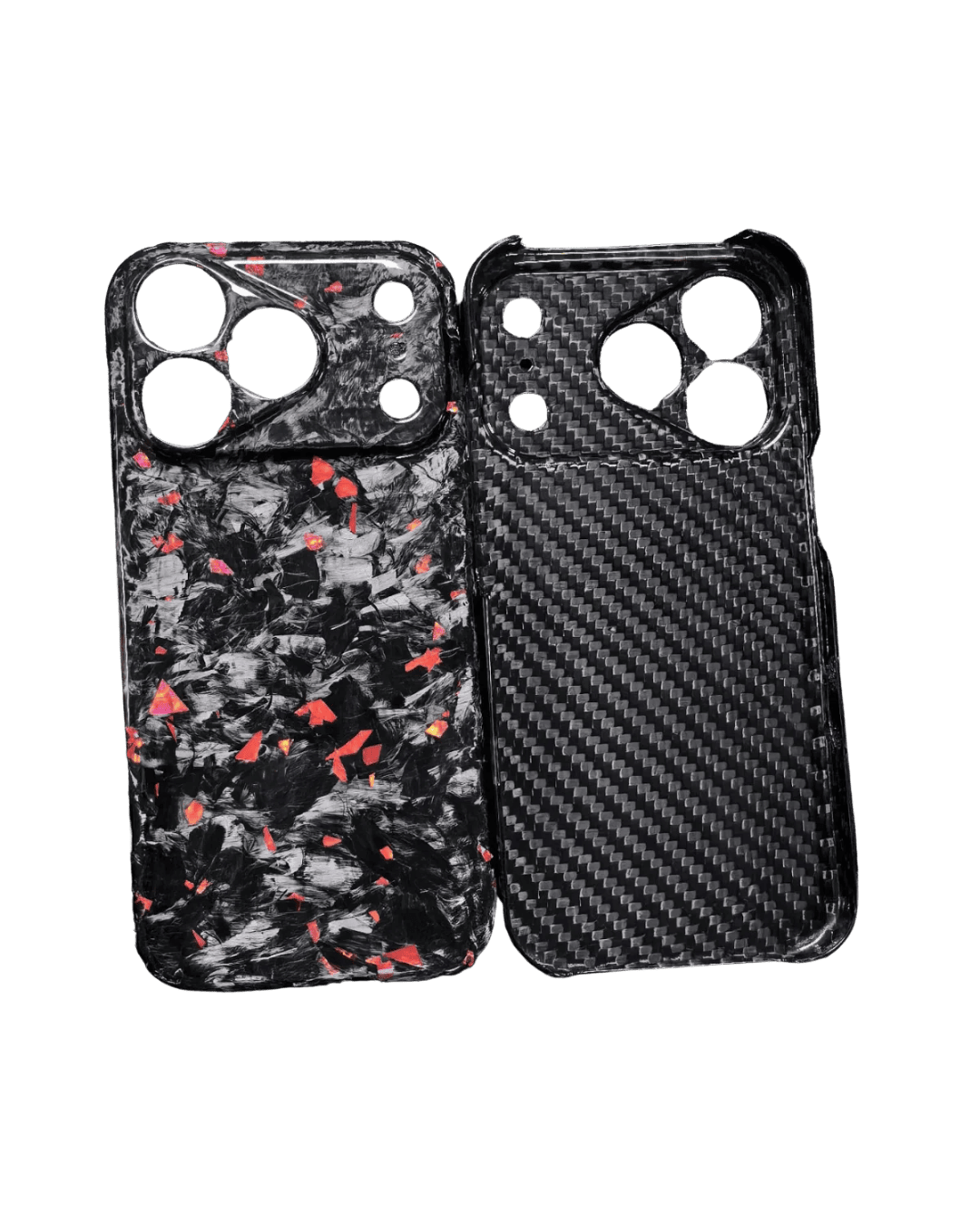 Carbon Fiber iPhone Case - Dark Night Edition - Premium Carbon Fiber Wallet (iPhone 17 Pro Max) | Carbon Works