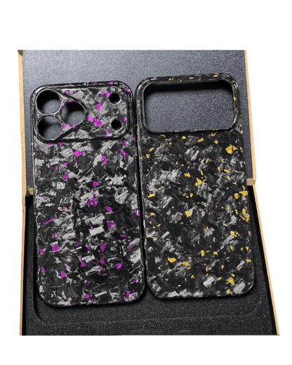 Carbon Fiber iPhone Case - Dark Night Edition - Premium Carbon Fiber Wallet (iPhone 17 Pro Max) | Carbon Works