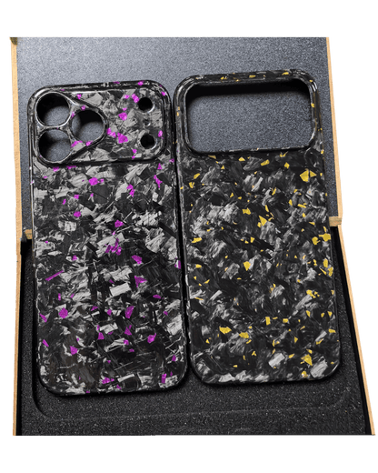 Carbon Fiber iPhone Case - Dark Night Edition - Premium Carbon Fiber Wallet (iPhone 17 Pro Max) | Carbon Works